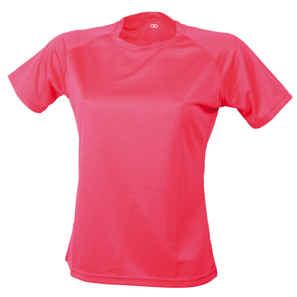 maglia da donna in poliestere fuxia